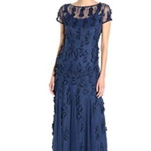 Adrianna Papell Paillette Mermaid Gown